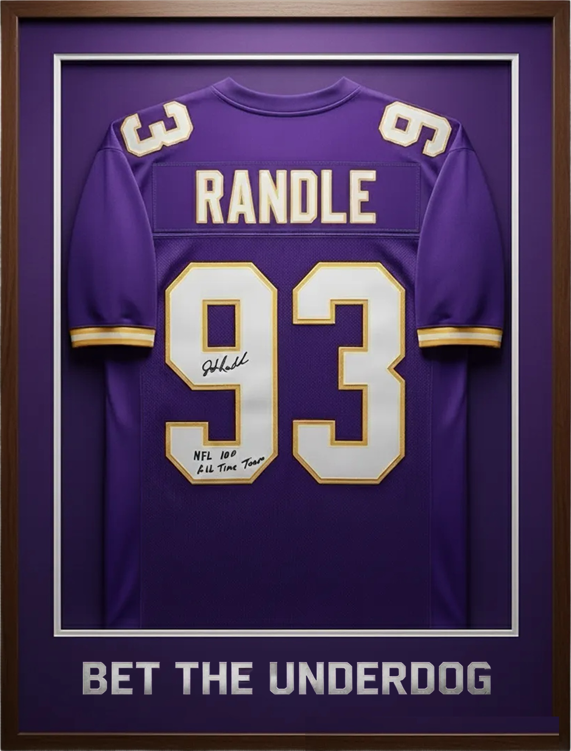 Customized John Randle Jersey